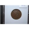 Image 1 : 1851 US Large Half Cent; MCPCG Graded VF20; EST. $80-100