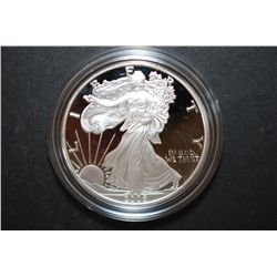 2006-W US Silver American Eagle $1 Proof In Velvet Box With COA Included; 1 Oz. Fine Silver; EST. $6