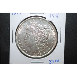 1879 US Silver Morgan $1; EST. $35-45