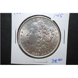 1889 US Silver Morgan $1; EST. $35-45