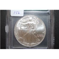 2003 US Silver American Eagle $1; ICG Graded MS70; EST. $55-70