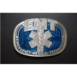 EMT Emergency Medical Technician Belt Buckle; EST. $10-20