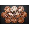 Image 1 : Copper Round "Buffalo Nickel Type & Trade $1 Type"; .999 Fine Copper 1 Oz.; Lot of 10; EST. $15-20