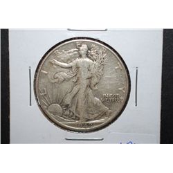 1942 US Walking Liberty Half Dollar; EST. $15-20
