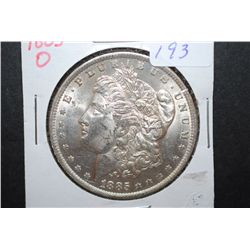 1885-O US Silver Morgan $1; EST. $35-45