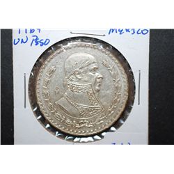 1964 Mexico Un Peso Foreign Coin; EST. $3-6