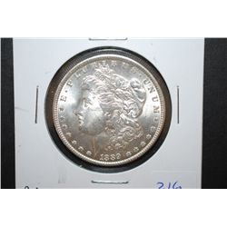 1889 US Silver Morgan $1; BU; EST. $45-65