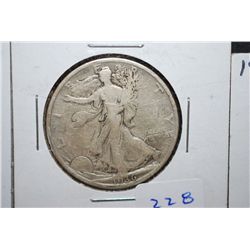 1936 US Walking Liberty Half Dollar; EST. $15-20