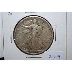 1934-S US Walking Liberty Half Dollar; EST. $15-20