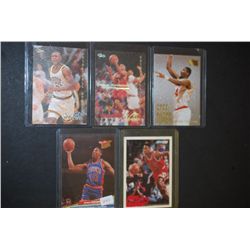 1992-1996 NBA Basketball Trading Cards; Dennis Rodman Detroit Pistons, Scottie Pippen Chicago Bulls,