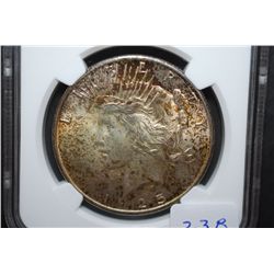1925 US Peace $1; NGC Graded MS63; EST. $50-65