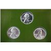 Image 1 : 1943 Wartime Steel Cents Coin Collection With History In Display Folder; Lot of 3 Coins; EST. $3-6
