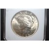 Image 1 : 1922 US Peace $1; NGC Graded MS63; EST. $50-65