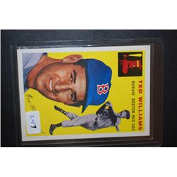 MLB The Ultimate 1954 Series Theodore Samuel Williams Boston Red Sox Baseball Trading Card; EST. $5-