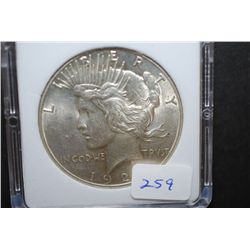 1928 US Peace $1; MCPCG Graded VF20; EST. $350-375