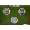 Image 2 : 1943 Wartime Steel Cents Coin Collection With History In Display Folder; Lot of 3 Coins; EST. $3-6
