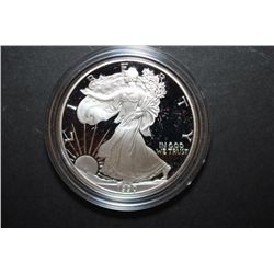 1990-S US Silver American Eagle $1 Proof In Velvet Box With COA Included; 99.9% Silver 1 Oz.; EST. $