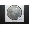 Image 1 : 1922-S US Peace $1 With Initials Carved On Obv.; Poor Condition; EST. $30-35