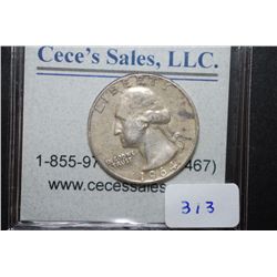 1964 US Washington Quarter; EST. $5-10