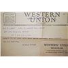 Image 2 : Vintage 1945 Western Union Telegram Communication With Envelope; EST. $5-10