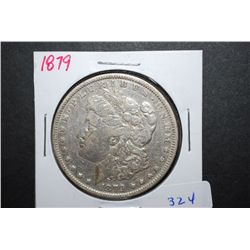 1879 US Silver Morgan $1; EST. $30-40