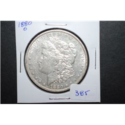 1880 US Silver Morgan $1; EST. $35-45