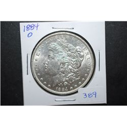 1884-O US Silver Morgan $1; EST. $35-45