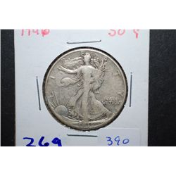 1946 US Walking Liberty Half Dollar; EST. $15-20