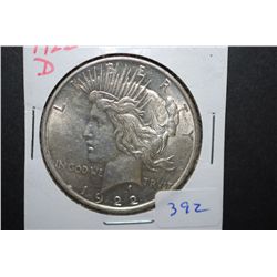 1922-D US Peace $1; EST. $35-45