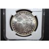Image 1 : 1885 US Silver Morgan $1; NGC Graded UNC Details-Obv. Improperly Cleaned; EST. $50-70