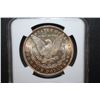 Image 2 : 1885 US Silver Morgan $1; NGC Graded UNC Details-Obv. Improperly Cleaned; EST. $50-70