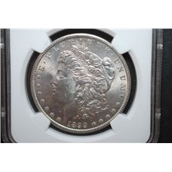 1899-O US Silver Morgan $1; NGC Graded MS63; EST. $55-70