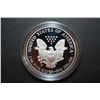Image 2 : 2003-W US Silver American Eagle $1 Proof In Velvet Box With COA Included; 99.9% Silver 1 Oz.; EST. $