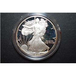 1988-S US Silver American Eagle $1 Proof In Velvet Box With COA Included; 99.9% Silver 1 Oz.; EST. $