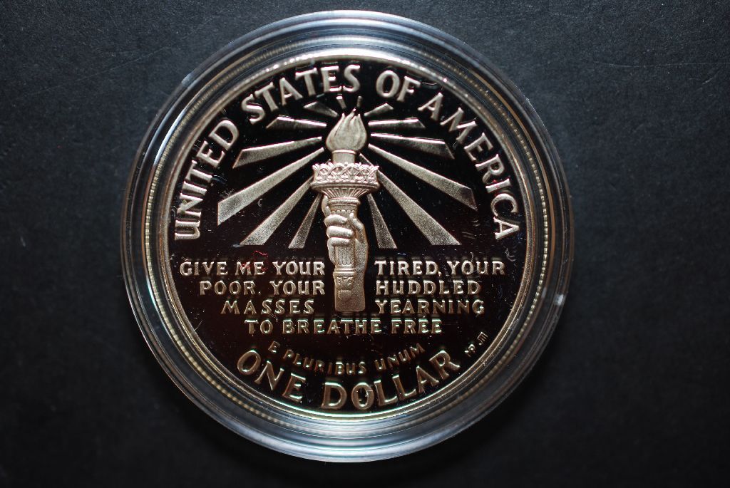 ellis island commemorative coin liberty 1986 half dollar ellis island commemorative coin liberty 1986 half dollar