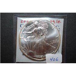 2001 US Silver American Eagle $1; 1 Oz. Fine Silver; EST. $40-60