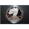 Image 1 : 2003-W US Silver American Eagle $1 Proof In Velvet Box With COA Included; 99.9% Silver 1 Oz.; EST. $