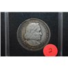 Image 1 : 1893 US Columbian Commemorative Half Dollar In Display Holder; World's Columbian Exposition Chicago;