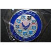 Image 2 : 1947-2007 United States Air Force 60th Anniversary Military Challenge Coin; One Team One Mission; ES