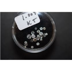 Diamond Melay; Various Sizes; 1.009 KT Lot of 22; EST. $65-85
