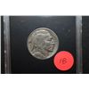 Image 1 : 1936 US Buffalo Nickel In Display Holder; EST. $3-5