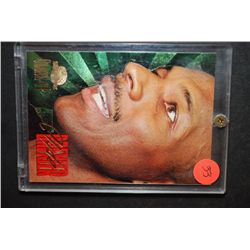 1995 NBA Clyde Drexler Houston Rockets Basketball Trading Card In Display Case; EST. $5-10