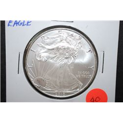 2010 US Silver American Eagle $1; 1 Oz. Fine Silver; EST. $45-65