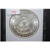 Image 2 : 1886 US Silver Morgan $1; MCPCG Graded MS61; EST. $45-65