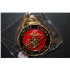 Image 2 : United States Marine Corps. Key Chain; The Few.The Proud. Semper Fidelis; EST. $5-10