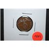 Image 1 : 1939-A German 1 Reichspfennig Foreign Coin With Flying Eagle Holding Swatstika; EST. $10-20