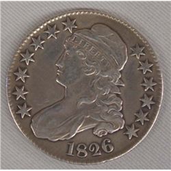 1826 Capped Bust Half Dollar
