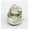 Image 4 : Navajo Sterling Nevada Turquoise Ring--Bilagody