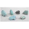 Image 1 : Navajo Turquoise Fetishes