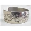 Image 3 : Navajo Sterling Silver Cuff Bracelet--Jacob Kahe